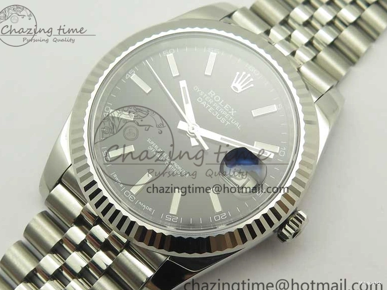 version Stick REF Black Best DateJust New Dial 126334 Edition 1:1 A3235 on Bracelet Markers Jubilee SS 0326